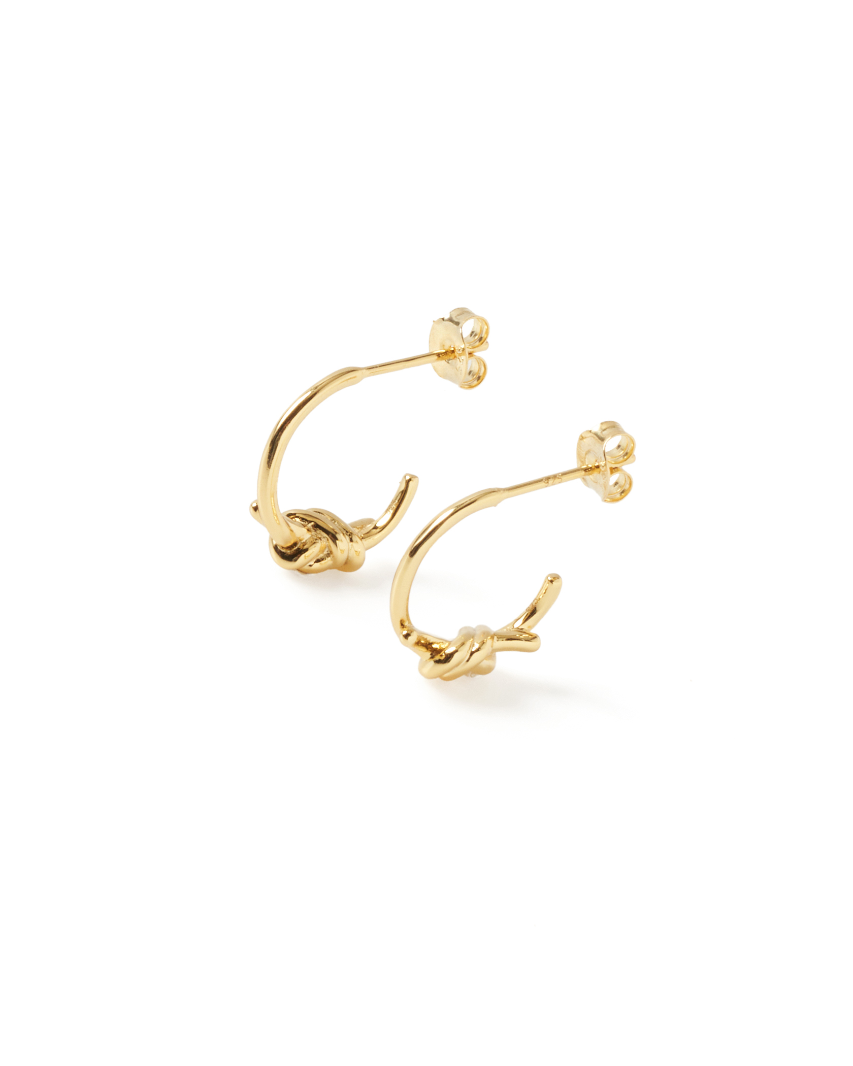 Shake hands earrings gold｜PIERCED EARRING｜QUESERA OFFICIAL