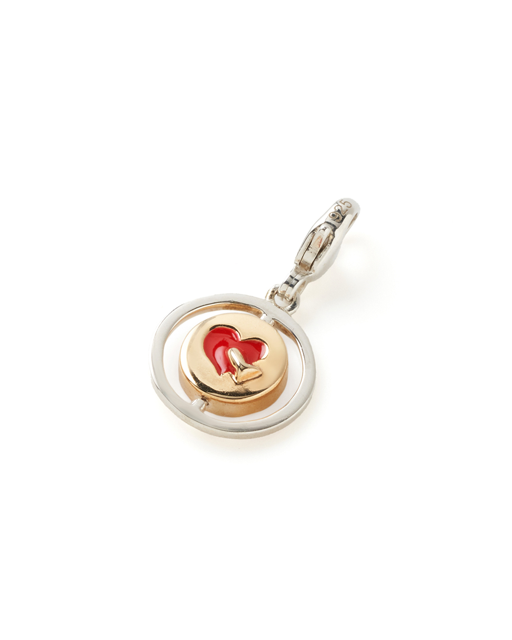 Spin heart charm 詳細画像 Gold 1