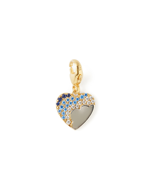 Sky heart charm