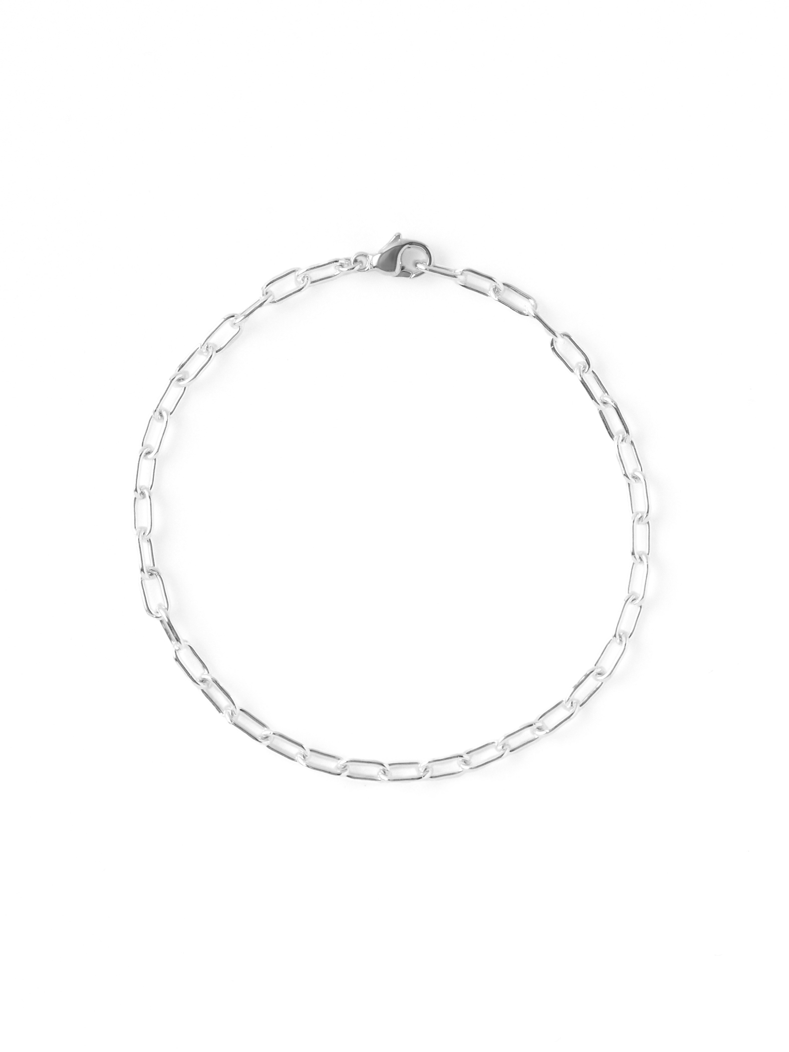 Curb chain silver bracelet｜BANGLE / BRACELET｜QUESERA OFFICIAL