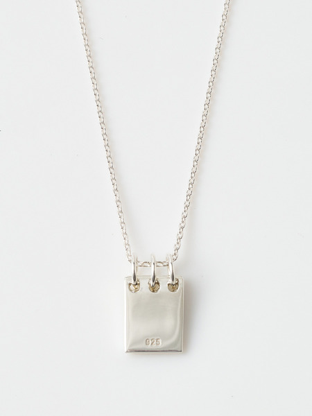 QUESERA note book necklace (blue) 詳細画像 Silver 3