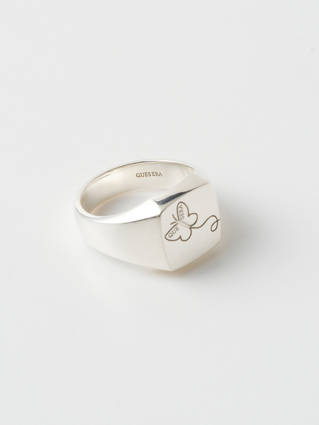 Signet ring (butterfly) 詳細画像 Silver 4