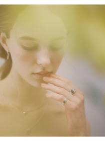 Signet ring (sun flower) 詳細画像