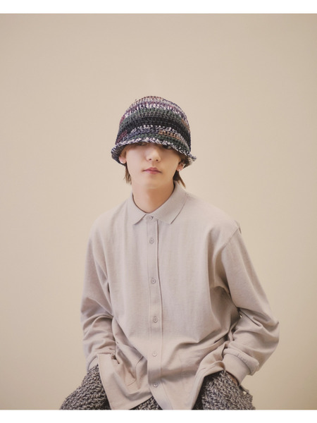 Twin hearts pierced earrings 詳細画像 Silver 8