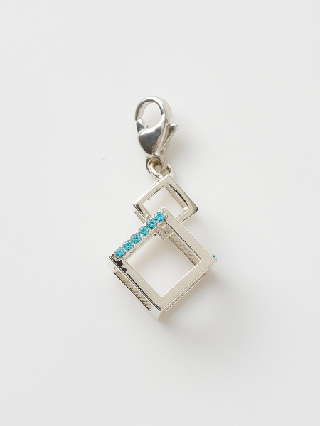 Double square charm 詳細画像 Silver 1